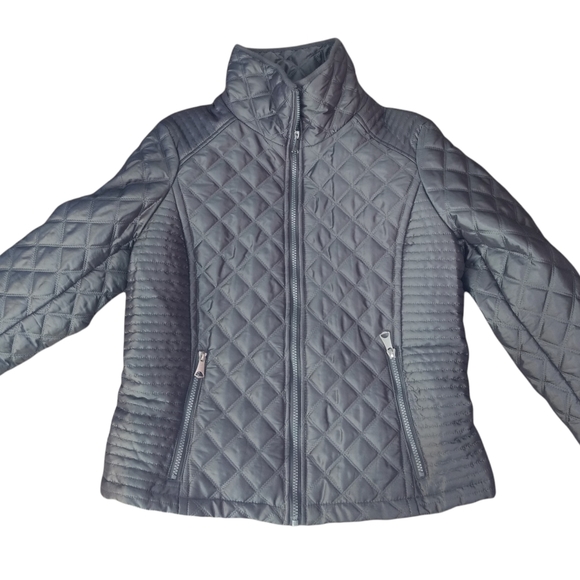 Quilted women's jacket by MARC NEW YORK. Size is medium. Grey col… - Picture 2 of 8